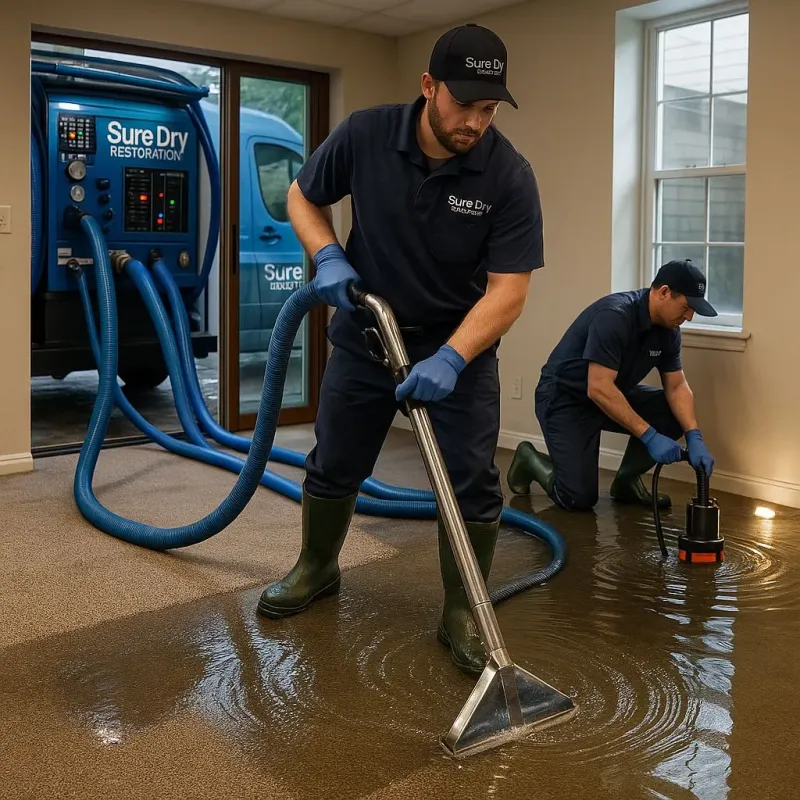 Water Extraction and Removal process in Franklin Park, IL
